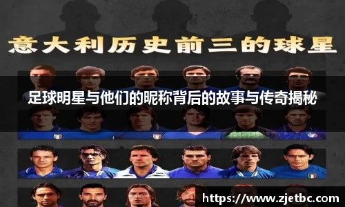 足球明星与他们的昵称背后的故事与传奇揭秘
